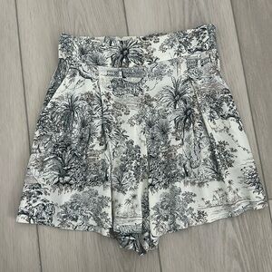 H&M Print Flowy Shorts